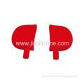 Shinning Red Silicone Bakeware Pot Clip Pan Ear Holder 